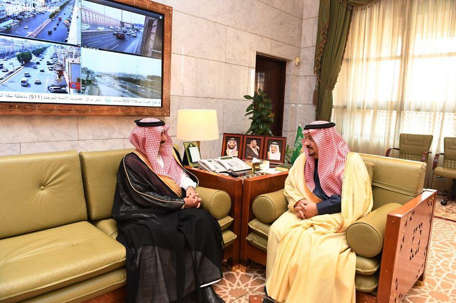 سمو أمير الرياض يستقبل مساعد أمين المنطقة