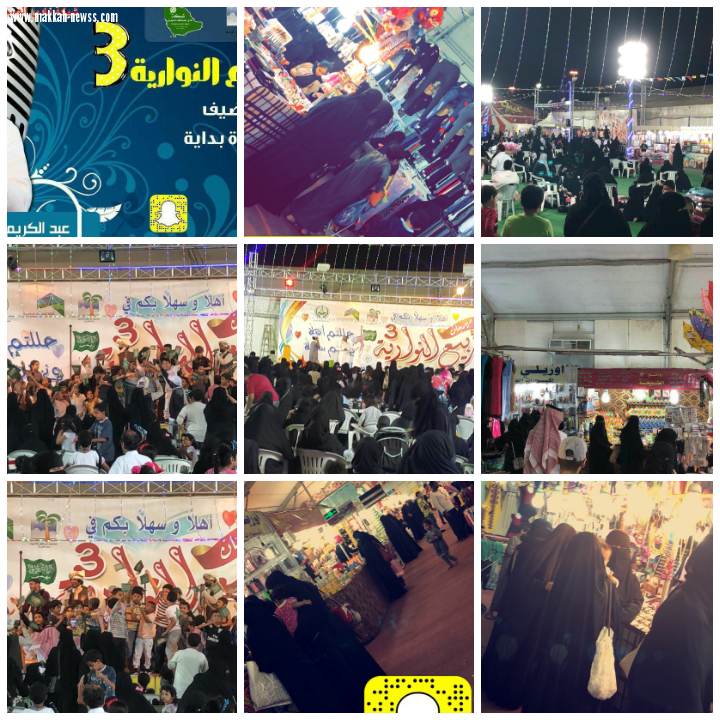 مسرح مهرجان ربيع  النوارية يشعلل الليلة بأناشيد وشيلات عبدالكريم الحربي 