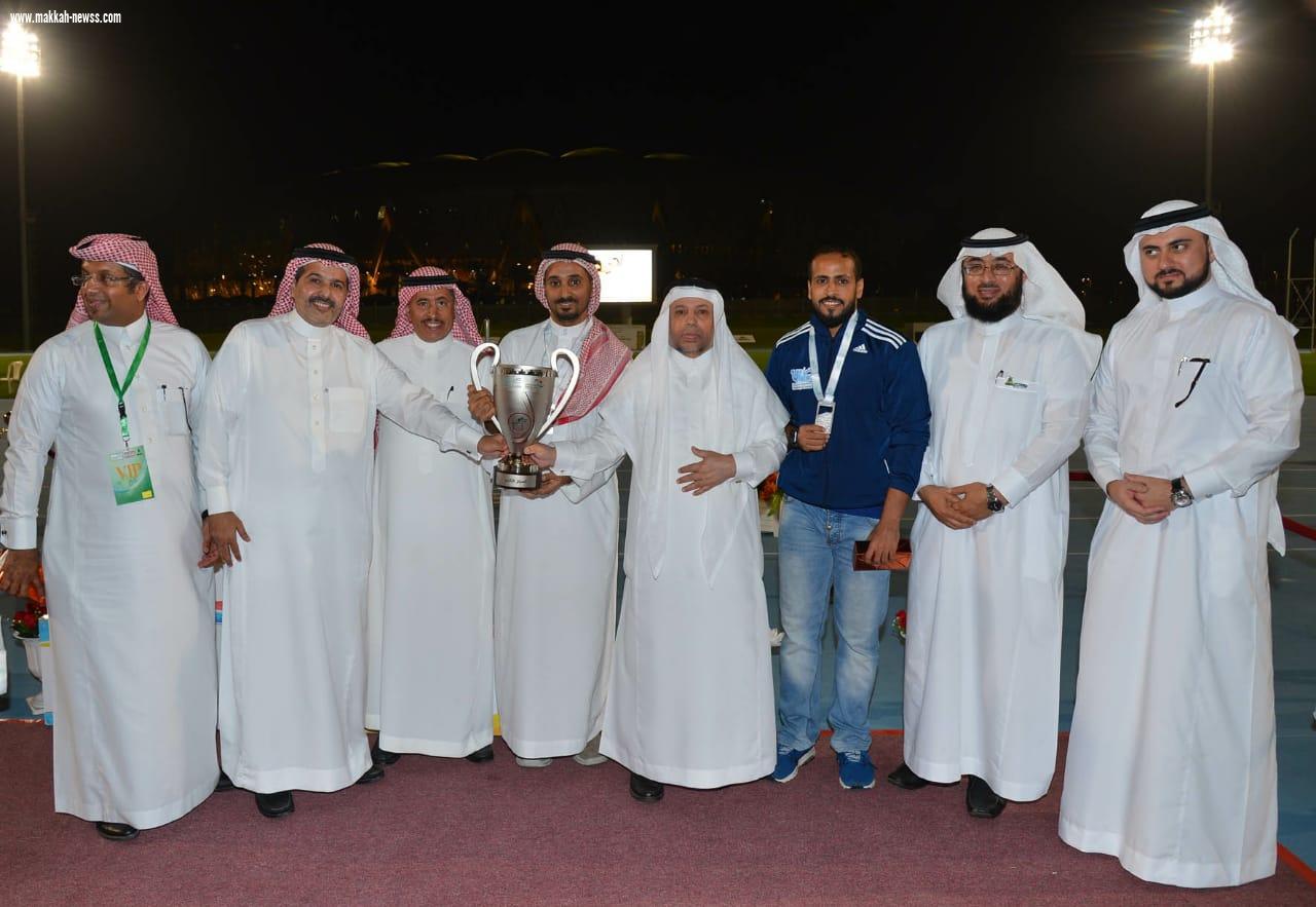 جامعة الملك سعود تتوج ببطولة ألعاب القوى للجامعات