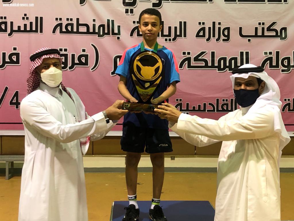 الطاهر النجم الواعد لكرة الطاولة السعودية يقفز للمركز 39 على العالم 