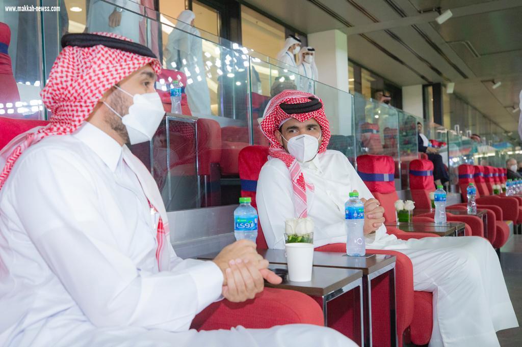 حضر نهائي مونديال الأندية في الدوحة الفيصل يزور اللجنة الأولمبية القطرية واستاد البيت