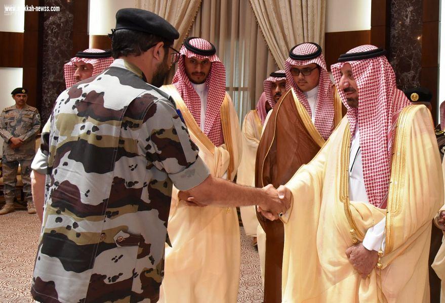 سمو أمير نجران يستقبل المعزين في وفاة الأميرة الجوهرة بنت عبدالعزيز بن مساعد