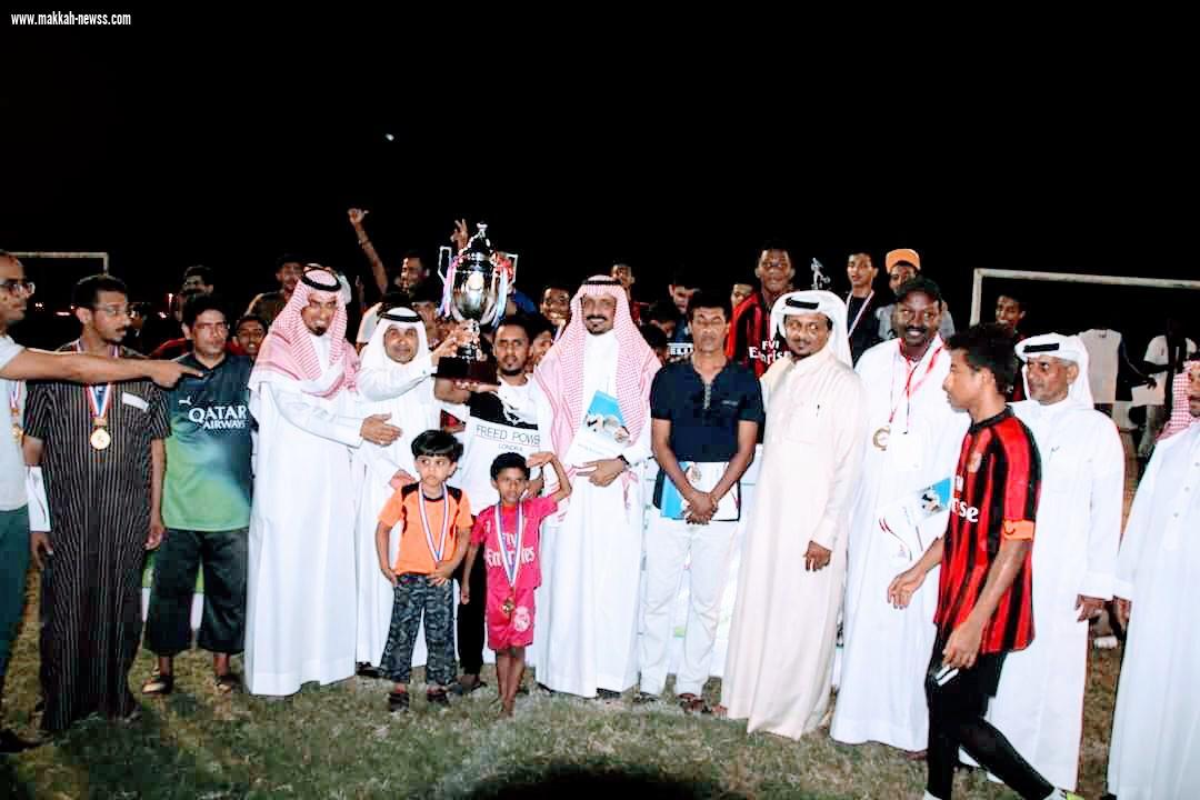 أكاديمية الدريعية بطلاً لبطولة مكتب رابطة فرق الأحياء بالحد الجنوبي لفئة الناشئين