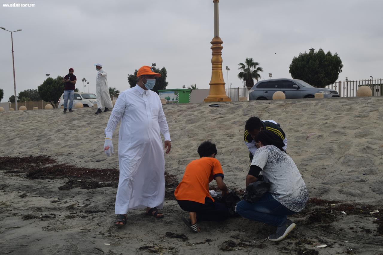 ضمن فعاليات اسبوع البيئة  حملة تنظيف الشاطئ الشمالي و الجنوبي بجازان  