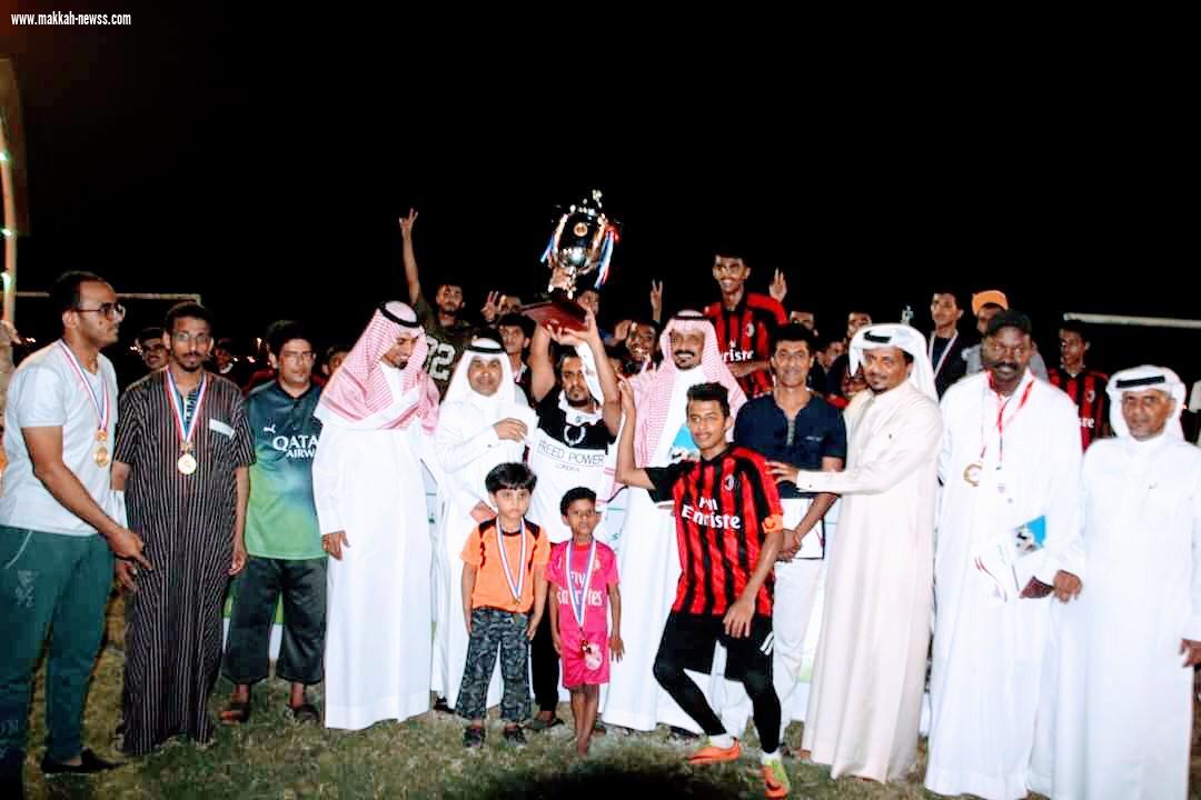 أكاديمية الدريعية بطلاً لبطولة مكتب رابطة فرق الأحياء بالحد الجنوبي لفئة الناشئين