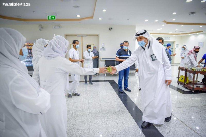 مدير مستشفى الملك عبدالعزيز  يشكر ابطال الصحة 