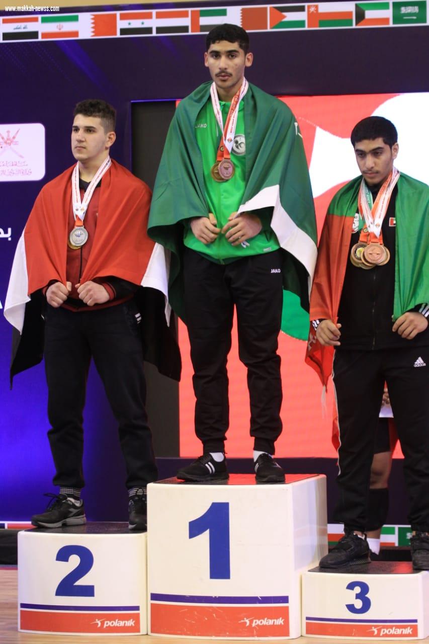 97 ميدالية حصيلة أخضر الأثقال في ثاني أيام خليجي وغرب آسيا عمان