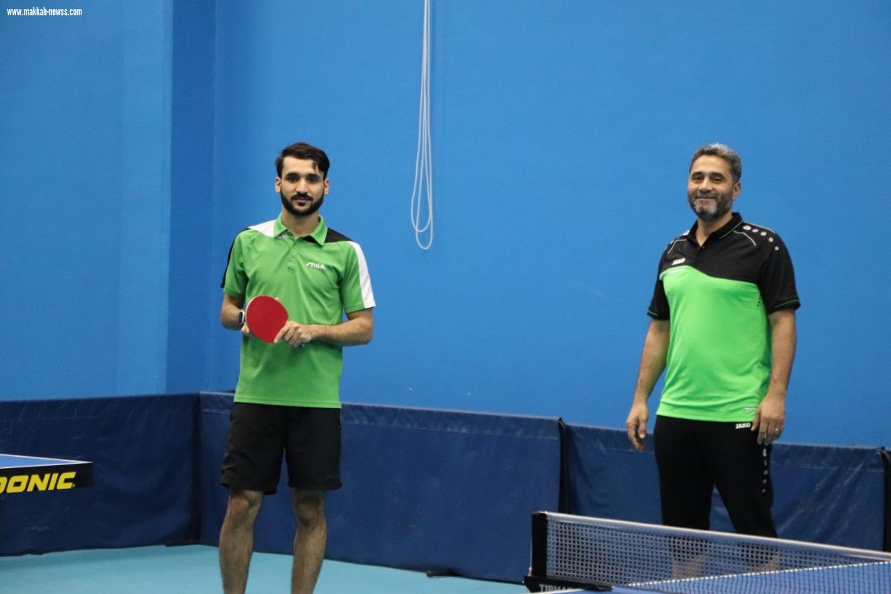 أخضر الطاولة يواصل تدريباته في معسكر الرياض