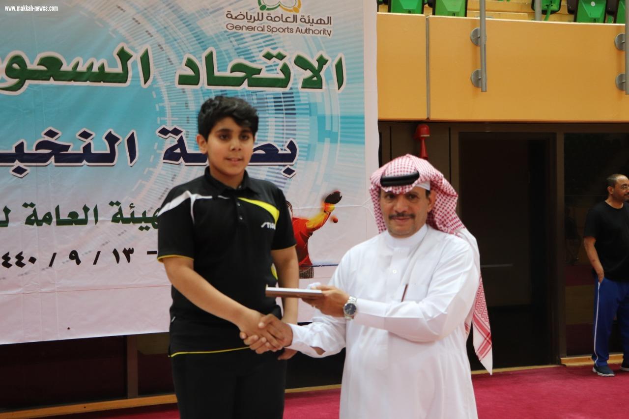 الخضراوي بطل بطولة النخبة  لكرة الطاولة