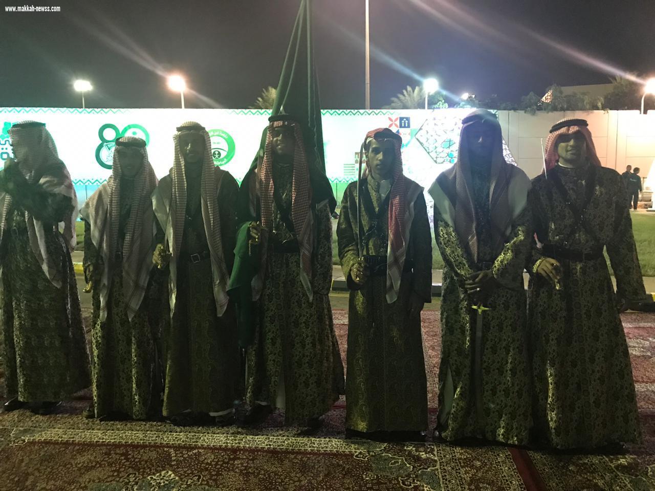 سجون المباحث العامة بجدة تحتفل باليوم الوطني 89