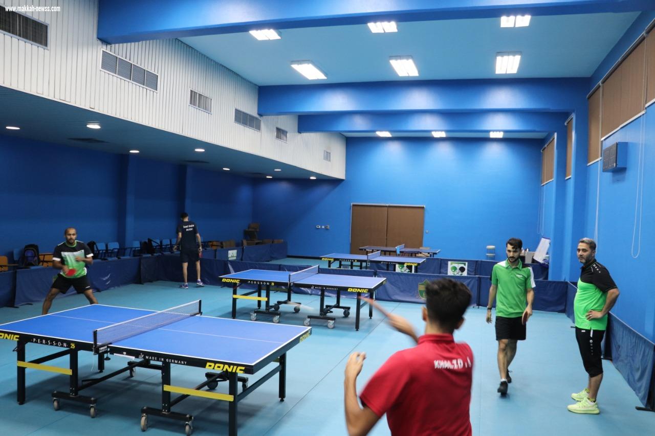 أخضر الطاولة يواصل تدريباته في معسكر الرياض