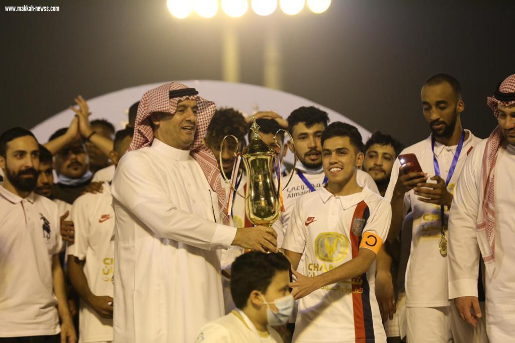 لشبونة بطل كأس رابطة فرق أحياء الرياض لكرة القدم