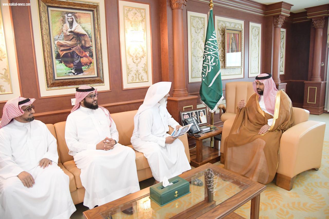 نائب أمير منطقة جازان يستقبل رئيس مجلس إدارة البر الخيرية بالعارضة 