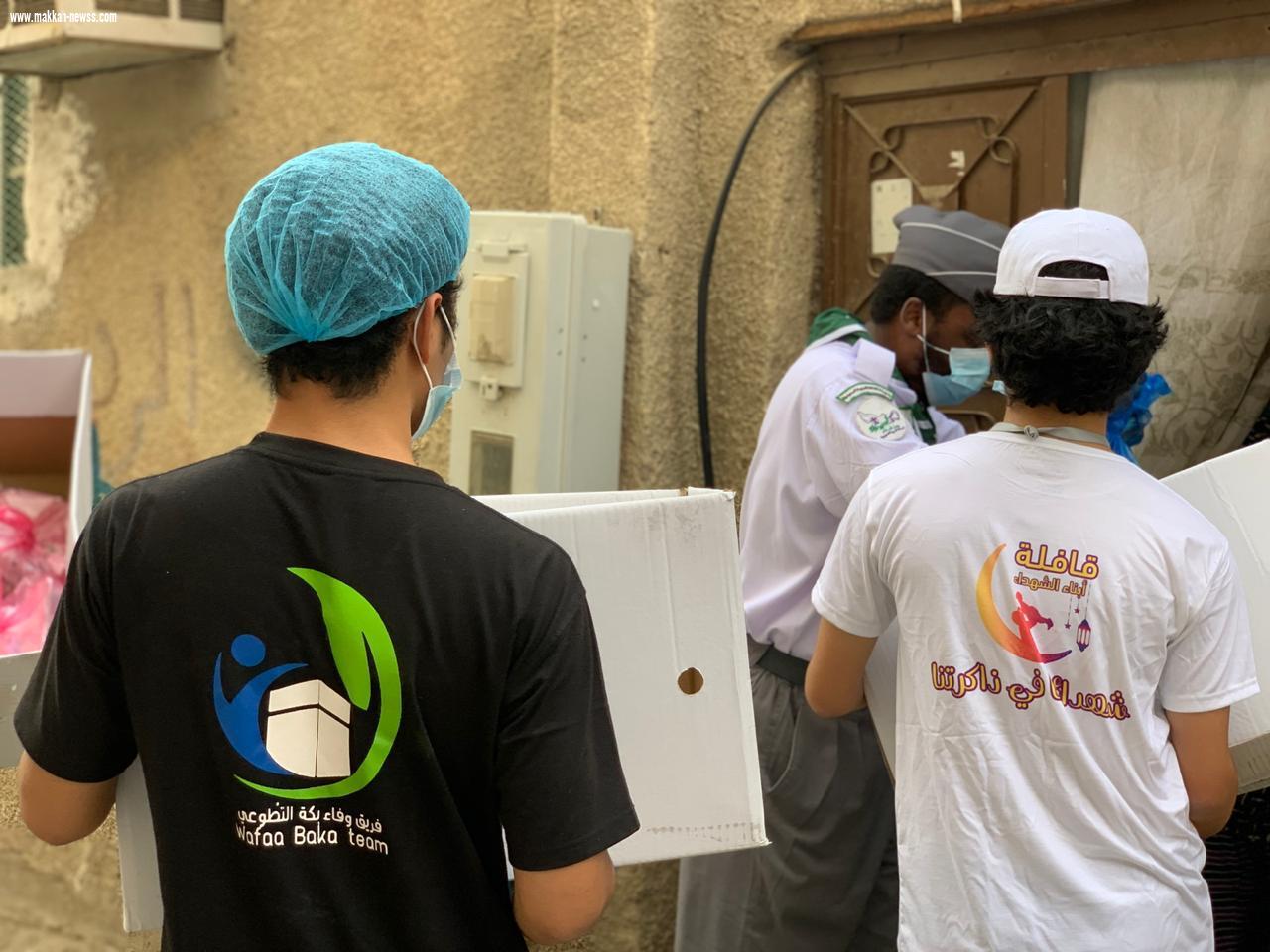 سلال غذائية في مختلف مناطق المملكة وبرامج اجتماعية وتوعوية عن بعد قافلة أبناء الشهداء توزع 2000 هدية على عيد الفطر المبارك