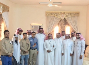 رئيس مركز الحقو يكرم الإدارات الخدميه والخيرية بمركز الحقو 