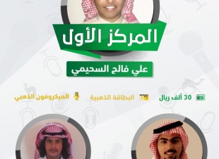 البلوي يتوج الفائزين بجوائز مسابقة المعلقين