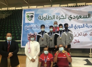 الأهلي بطلاً  للشباب و مضر للناشئين لبطولة كأس الاتحاد السعودي لكرة الطاولة 