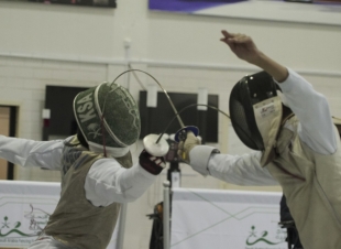 اختتام ذهبية المبارزة