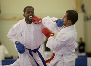 كاراتيه المجموعة الرابعة يتوشحون بالذهب بدورة الالعاب الرياضية الحادية عشرة لقوات الدفاع الجوي