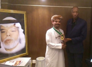 غزالي حسن طس عضواً شرفياَ وداعماَ لرابطة الجاليات المقيمة بالمملكة العربية السعودية وراعي لفعاليه لغات وتراث الشعوب  جدة 