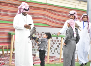 حضور كثيف من قبل الزوار لختام فعاليات مهرجان الصقور بمحافظةصامطة 