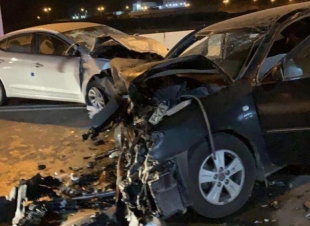  هلال الباحة يتعامل مع حادث يتسبب بوفاه وخمس إصابات