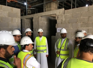 مدير التعقيم المركزي بوزارة الصحة يزور اقسام التعقيم المركزية بمستشفيات المنطقة والمشاريع الجديدة 