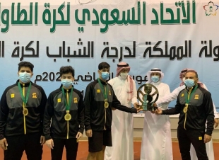 الاتحاد و النهضة و اليرموك للدوري الممتاز للشباب لكرة الطاولة 