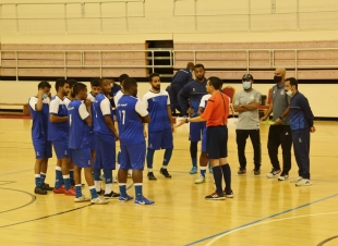 قدم صالات المجموعة الثانية بالعلامة الكاملةبدورة الالعاب الرياضية الحادية عشرة لقوات الدفاع الجوي