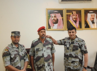 ترقية الشافعي الى رتبة رئيس رقباء بقوة الطواريء الخاصة بمنطقة جازان 
