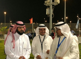 افتتاح بطولة المملكة لألعاب القوى لذوي الإعاقة البصرية والشلل الدماغي