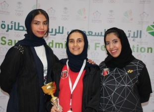 هيا المدرع تحصل على برونزية بطولة المملكة للريشة الطائرة سيدات