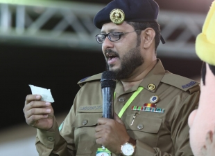مدني صبيا يواصل فعالياته التوعوية بمناسبة  اليوم العالمي للدفاع المدني