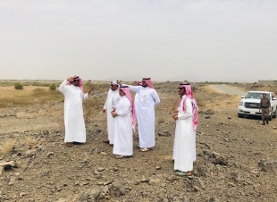 رئيس مركز القفل يجري جولة تفقدية لمشاريع المركز 