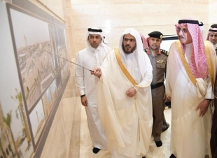 الأمير محمد بن ناصر يفتتح جامع النور بجازان 
