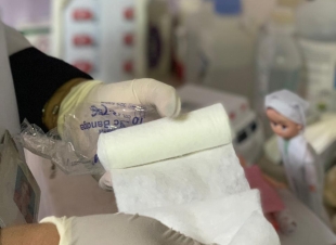 فريق الإعلام الجديد يسلط الضوء على ركني التمريض والإسعافات الاوليه بخيمة الحرس الوطني