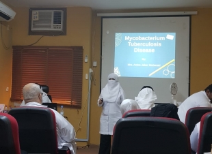ضمن سلسله من البرامج التدريبية إدارة مكافحة العدوى بصحة جازان تنفذ برنامج تدريبي لصحة العاملين 