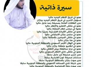 الجوحلي مديراً لتحرير الإعلام الجديد بمنطقة جازان 