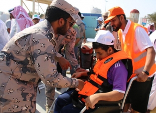 حفل التدشين برعاية وكيل الامارة الاستاذ عبدالله المديميغ وحضور قائد حرس الحدود اللواء محيا العتيبي ومدير عام فرع الوزارة المهندس أحمد قنفذي 