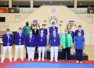 تايكوندو الثانية من ذهب نجوم الطائرة يحلقون في سماء دورة الالعاب الرياضية الحادية عشرة لقوات الدفاع الجوي