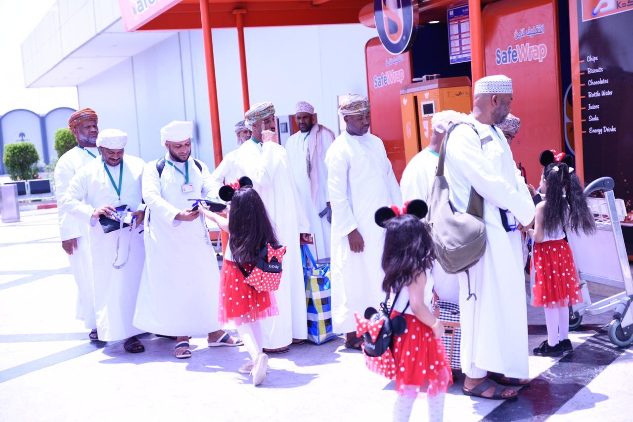 بالورد جمعية مراكز الأحياء بالطائف تودع ضيوف الرحمن