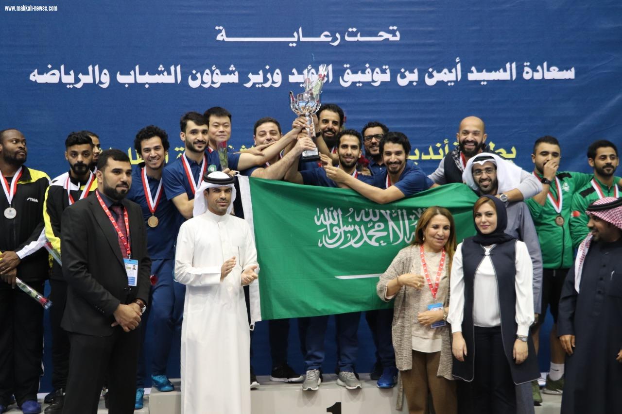 الأهلي بطلاً لبطولة أندية غرب آسيا الثالثة لكرة الطاولة بالمنامة