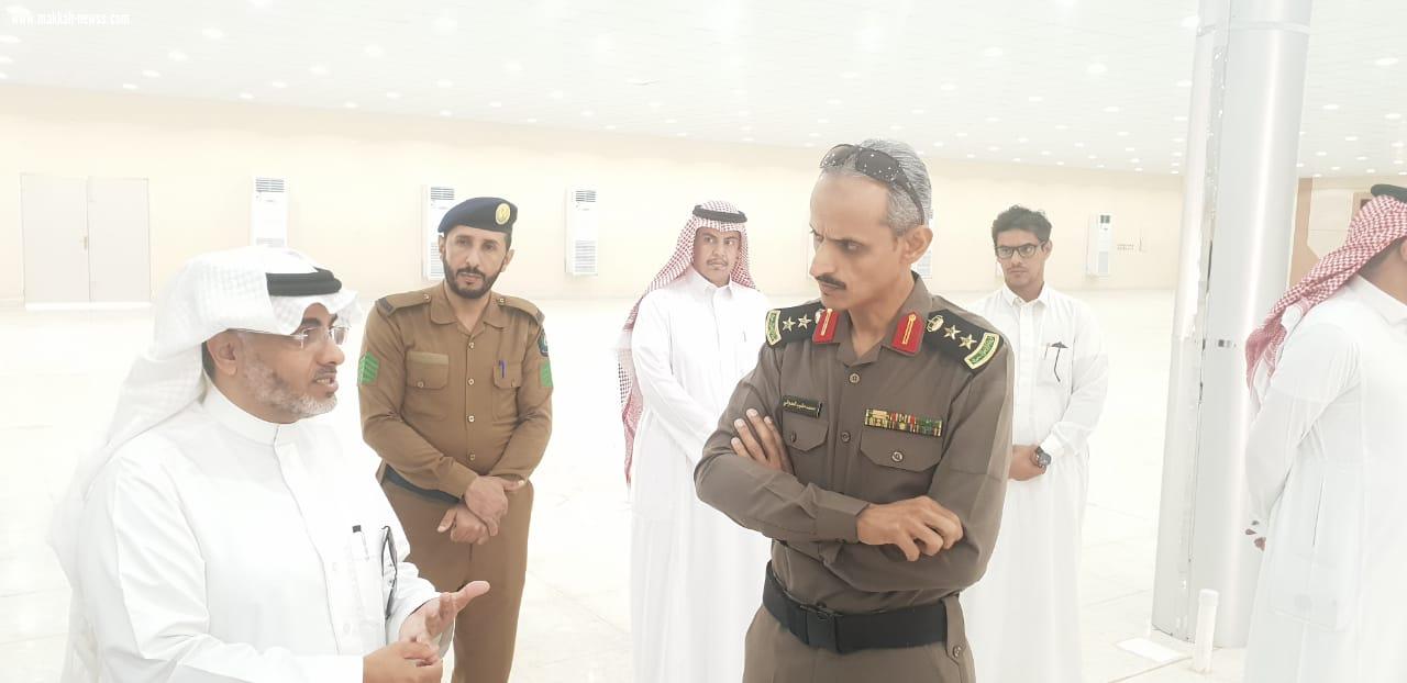 (ابن دلبوح)في زيارة ميدانية لمركز المعارض وموقع فعاليات مهرجان المجارده(شتانا غير) بشارع الفن