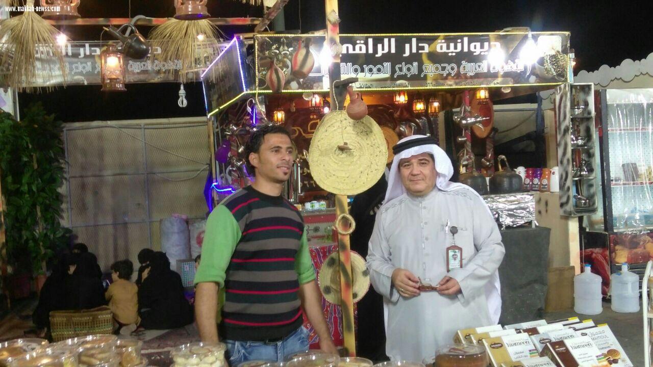صحيفة صوت مكة تجول بين اقسام مهرجان ربيع النوارية
