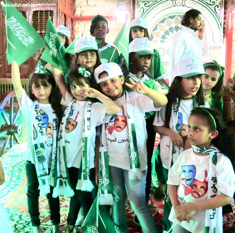 فريق جنون المواهب شارك في الاحتفال باليوم الوطني للمملكة ٨٩ في ربوع متحف مدينة الطيبات 