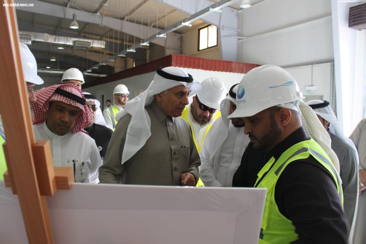معالي وزير البيئة والمياه والزراعة يتابع الأعمال التشغيلية لمشاريع المدينة المنورة