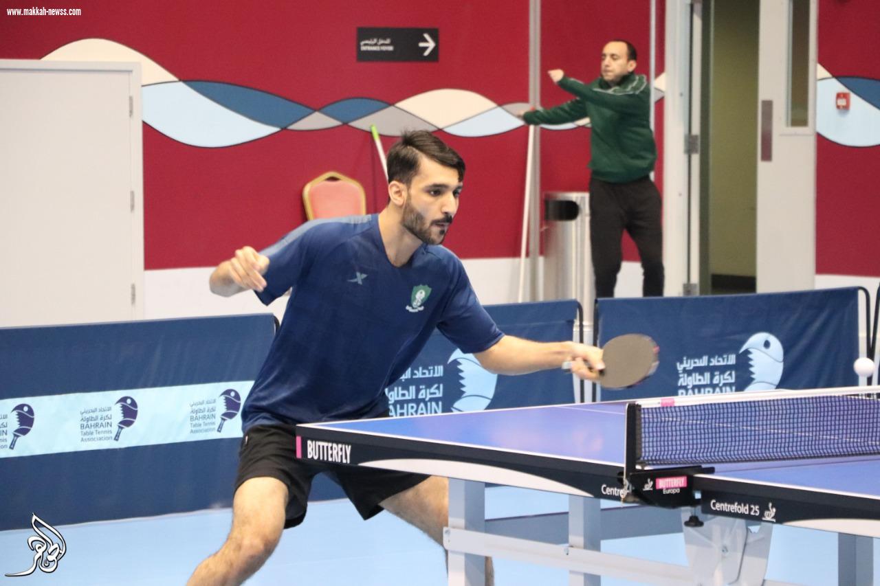 الأهلي و الاتحاد يحققان انتصارين في أول مبارياتهما في بطولة أندية غرب آسيا الثالثة لكرة الطاولة بالمنامة