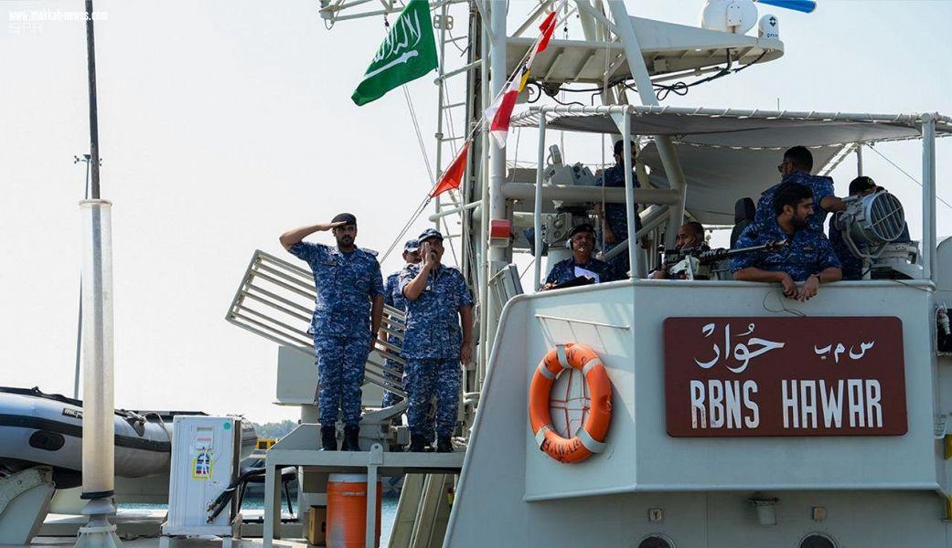 اختتام التمرين البحري الثنائي المختلط (جسر - 20) والتمرين البحري المسنود (أمواج - 4