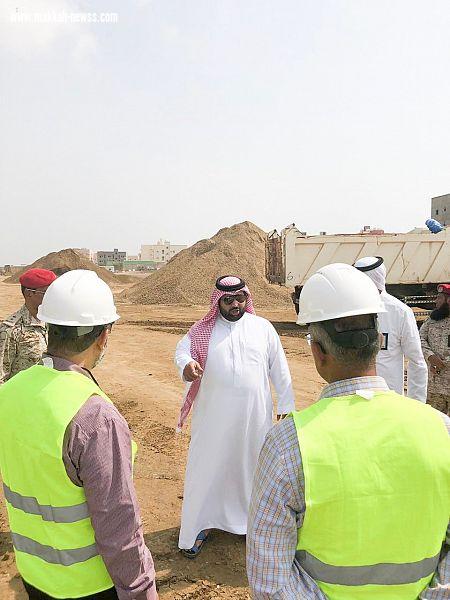 سمو أمير جازان بالنيابة يتفقد مشروع توسعة وتأهيل مدرجات ومواقف الطائرات بمطار الملك عبدالله الحالي