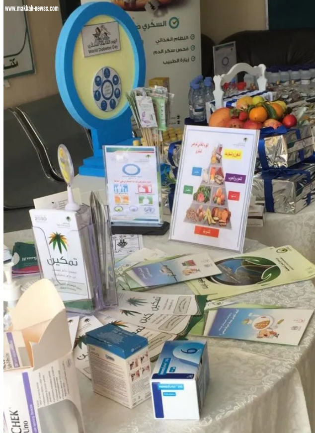 الضمان الإجتماعي “بالعلا” يشارك بفعاليات اليوم العالمي لمرض السكر 